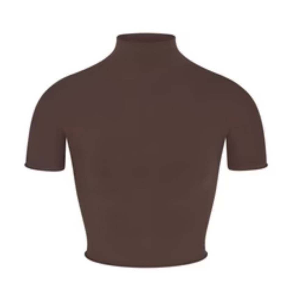 SKIMS Raw Edge Crop Top